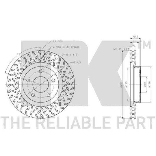 209329 - Brake Disc 