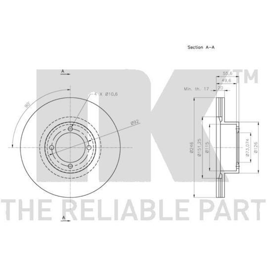 203615 - Brake Disc 