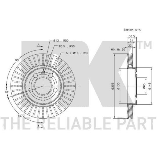 314775 - Brake Disc 