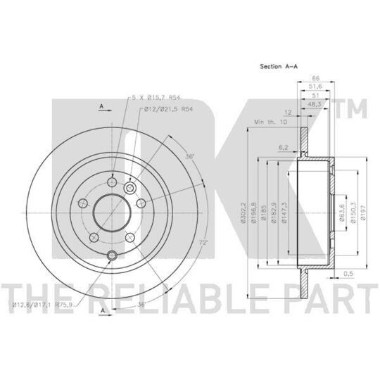 314031 - Brake Disc 