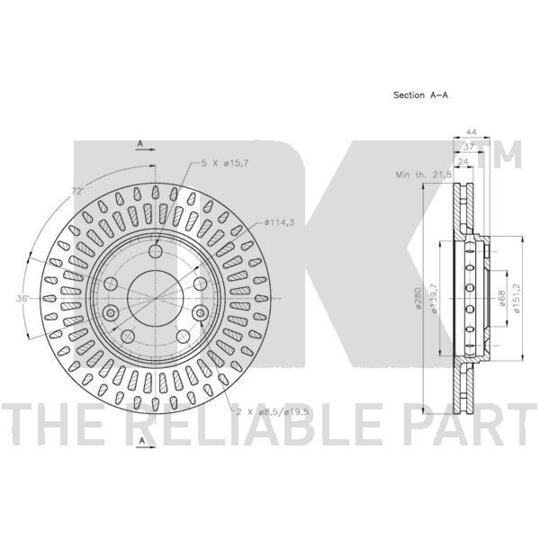 203970 - Brake Disc 