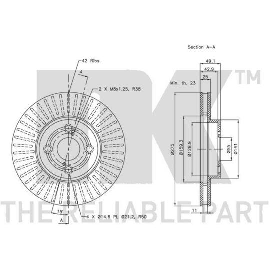 314583 - Brake Disc 