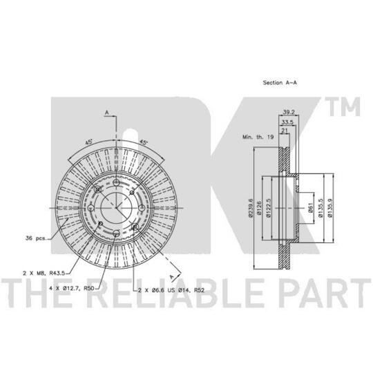 312628 - Brake Disc 