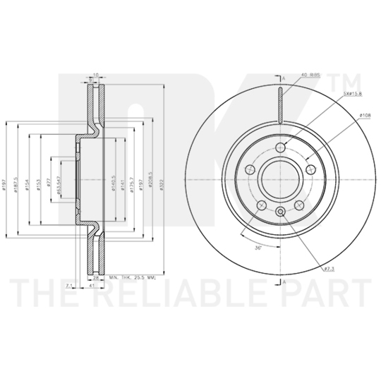 314876 - Brake Disc 