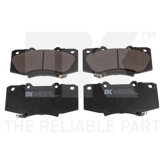 2245100 - Brake Pad Set, disc brake 