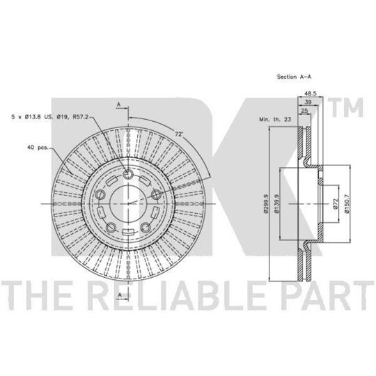 313253 - Brake Disc 