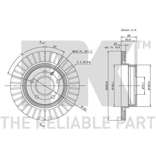 201530 - Brake Disc 