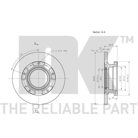 312579 - Brake Disc 