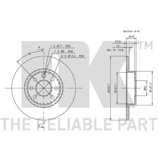 204823 - Brake Disc 