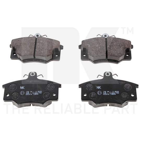 222316 - Brake Pad Set, disc brake 