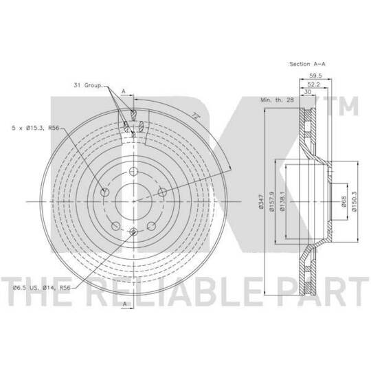 3147108 - Brake Disc 