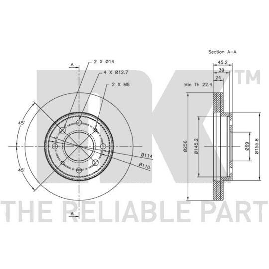 203025 - Brake Disc 