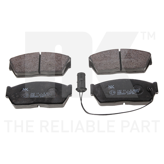 224007 - Brake Pad Set, disc brake 