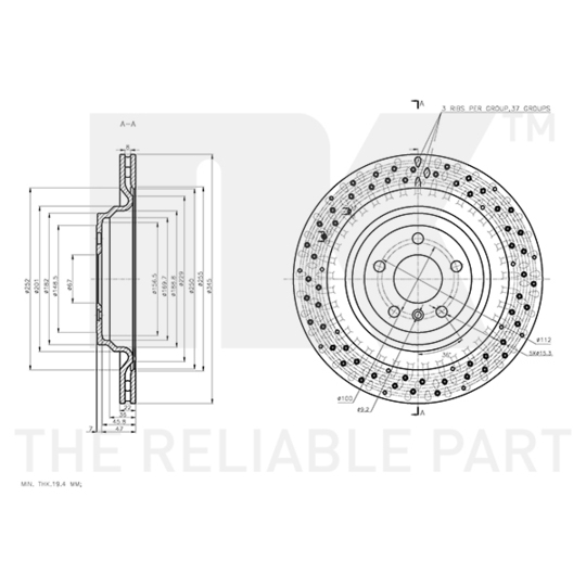 3133142 - Brake Disc 