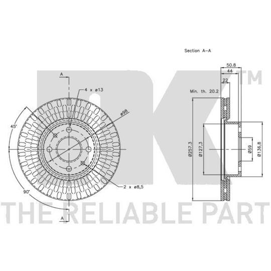 209924 - Brake Disc 