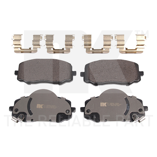 223458 - Brake Pad Set, disc brake 