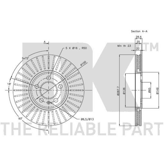 204753 - Brake Disc 