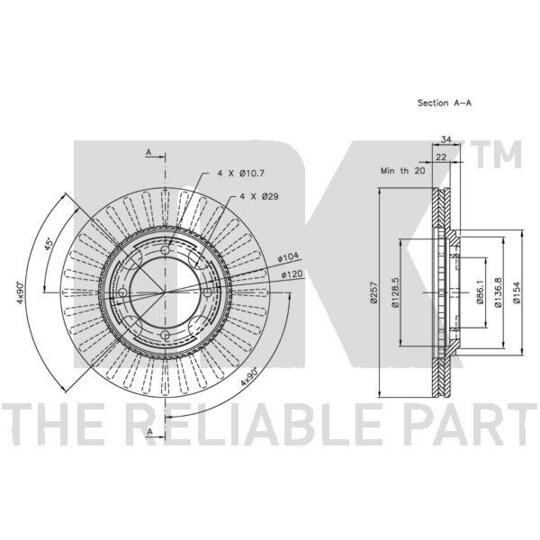 203401 - Brake Disc 