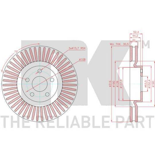 3125107 - Brake Disc 