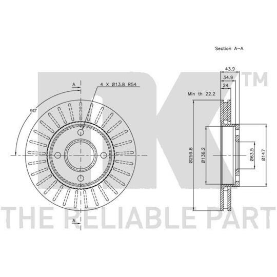 202540 - Brake Disc 