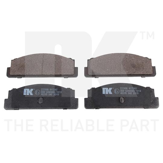 222306 - Brake Pad Set, disc brake 