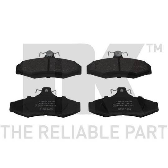 225003 - Brake Pad Set, disc brake 