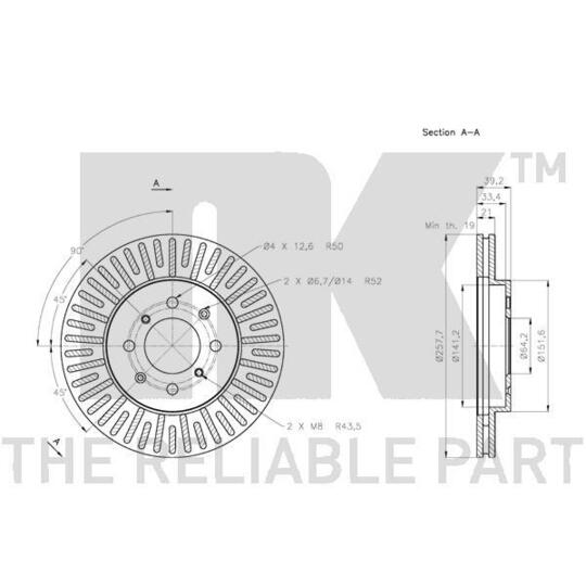 312647 - Brake Disc 