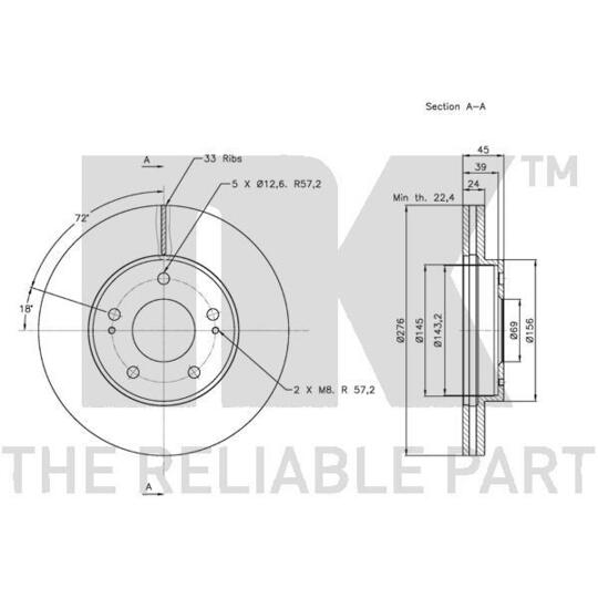 203034 - Brake Disc 