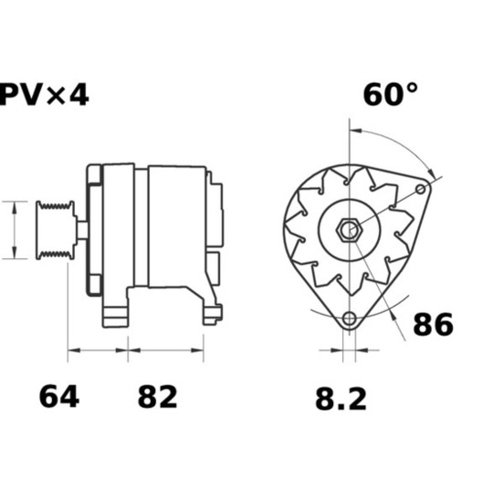 MG 507 - Alternator 