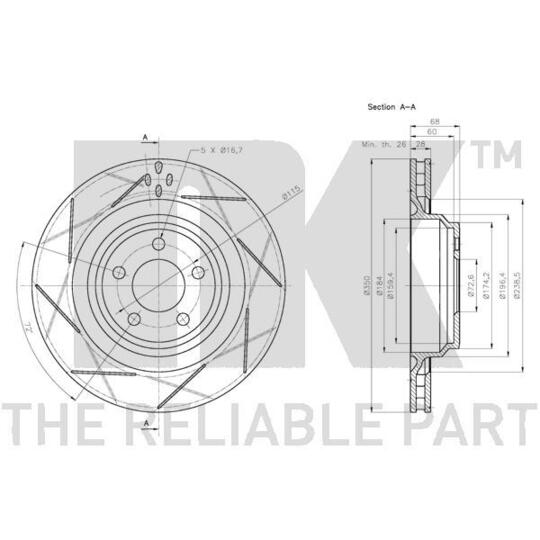 209321 - Brake Disc 