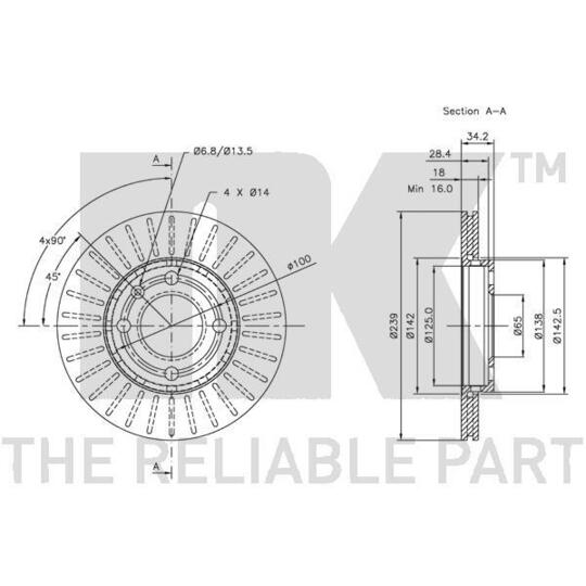 204756 - Brake Disc 