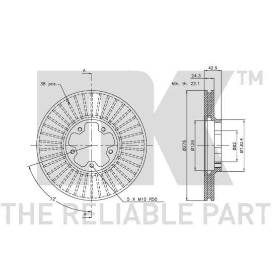 202554 - Brake Disc 