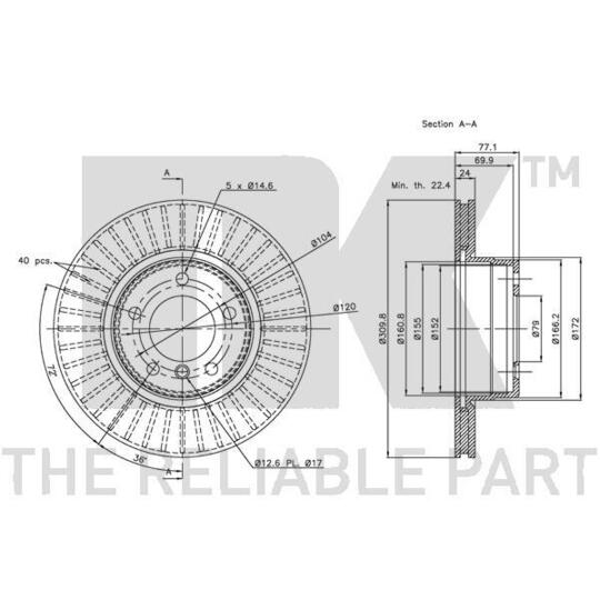 201553 - Brake Disc 