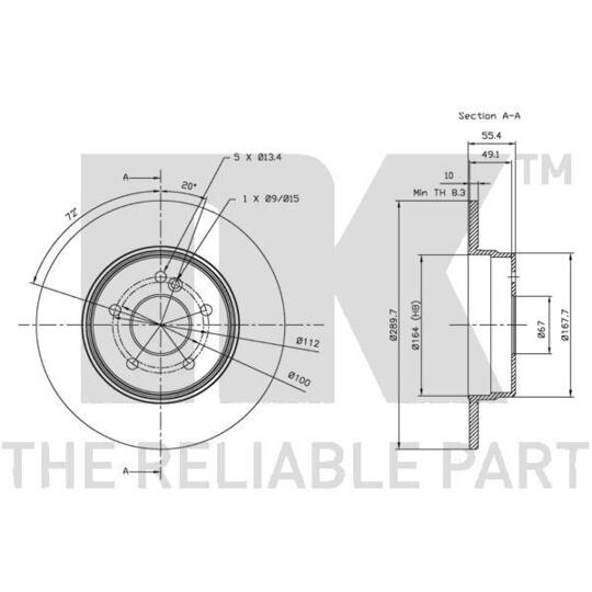 203342 - Brake Disc 