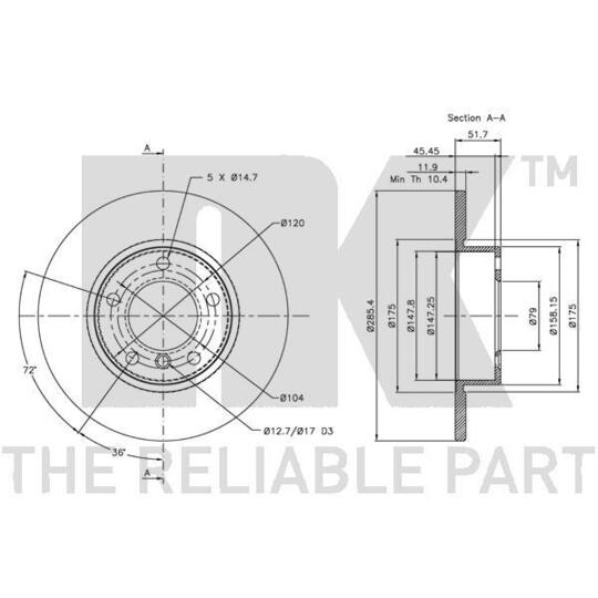 311524 - Brake Disc 