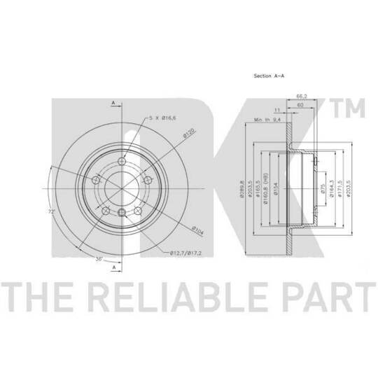 3115102 - Brake Disc 