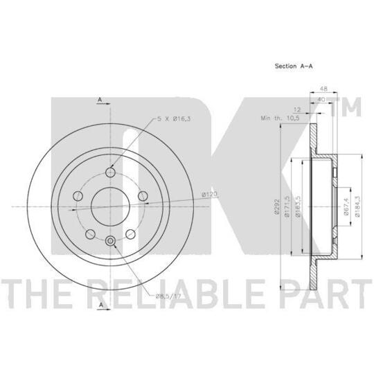 203668 - Brake Disc 