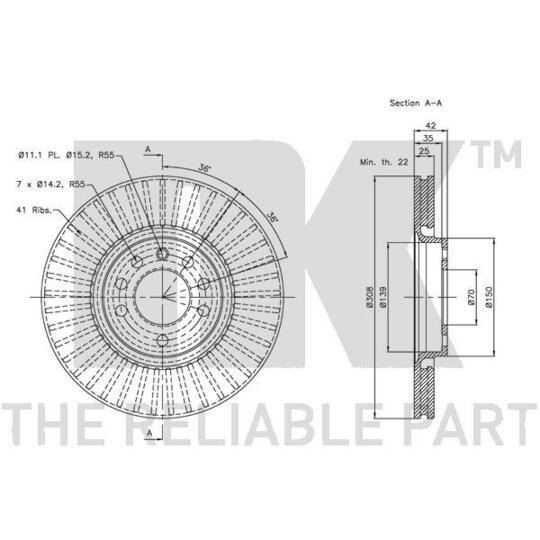 313654 - Brake Disc 