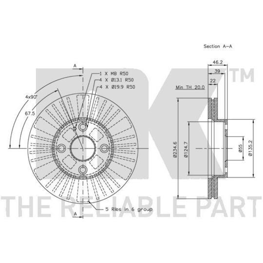 313234 - Brake Disc 