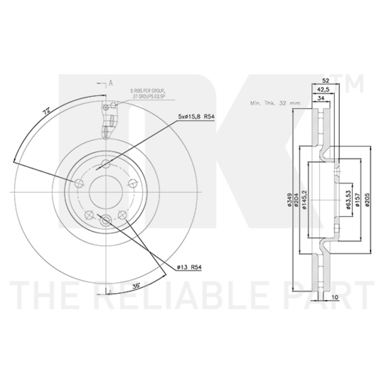 314057 - Brake Disc 