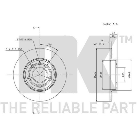 204779 - Brake Disc 