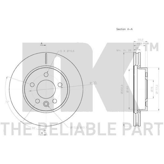 3147139 - Brake Disc 