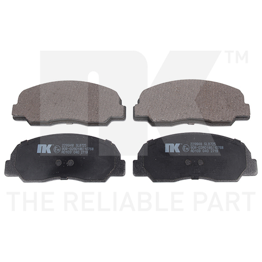 229948 - Brake Pad Set, disc brake 