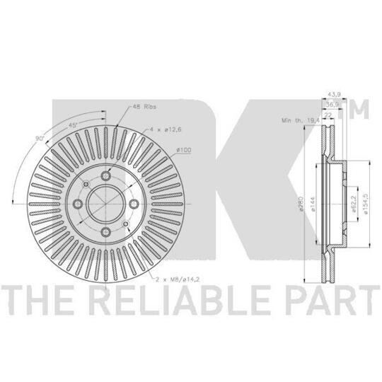 313536 - Brake Disc 