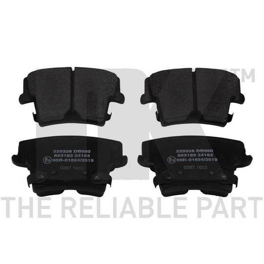 229326 - Brake Pad Set, disc brake 