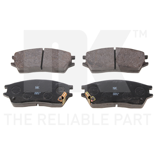 222614 - Brake Pad Set, disc brake 