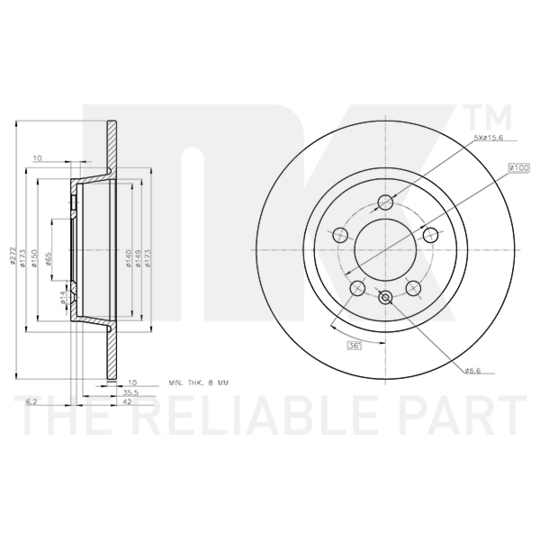 3147172 - Brake Disc 