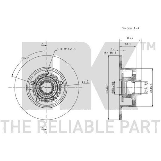 2047120 - Brake Disc 