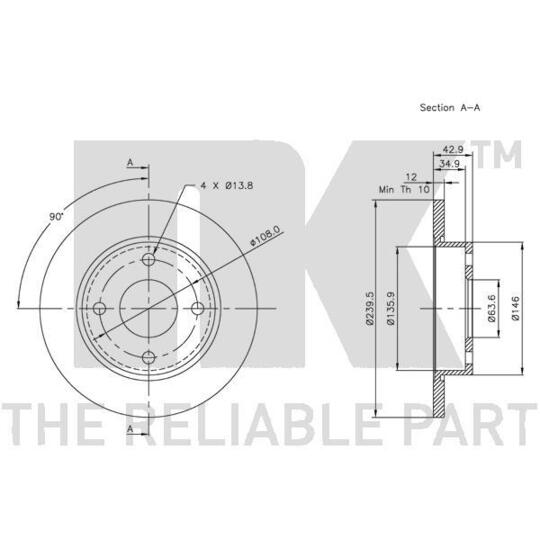 202543 - Brake Disc 