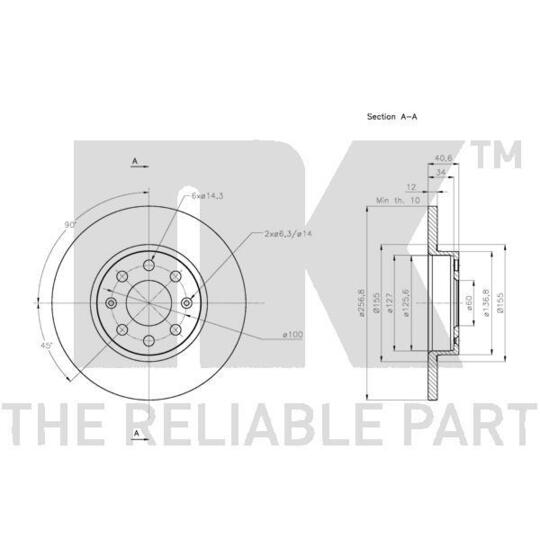 312363 - Brake Disc 